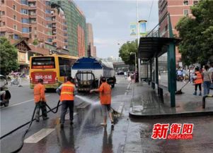 珠晖城管推进城乡环境清扫保洁工作 干净迎国庆 城乡市容管理